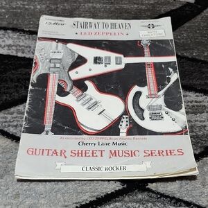 LED ZEPPELIN STAIRWAY TO HEAVEN GUITER/VOCAL SHEET MUSIC 1971/1986 CHERRY LANE